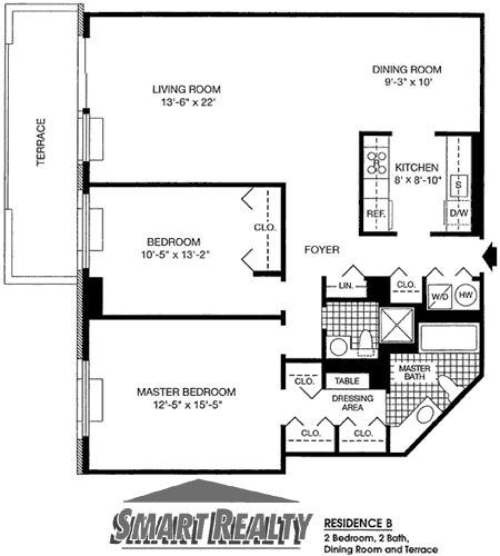 Grand Cove Sample Floor Plan